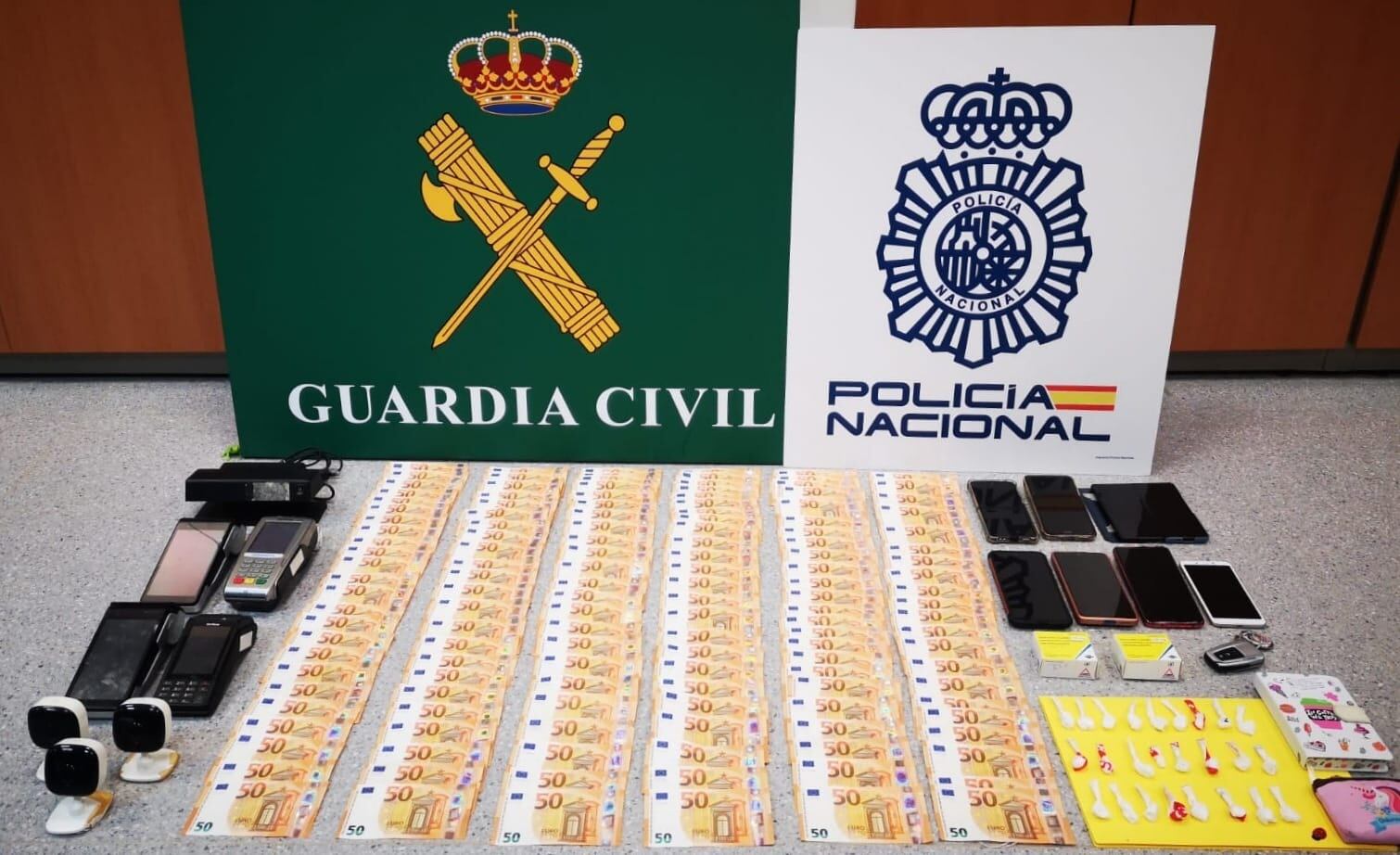 Operación conjunta de la Guardia Civil y la Policía Nacional en Vigo y provincia de Pontevedra contra la prostitución