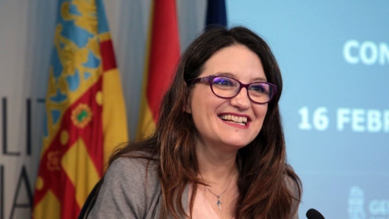 Mónica Oltra, vicepresidenta y consellera de Igualdad y Políticas Inclusivas