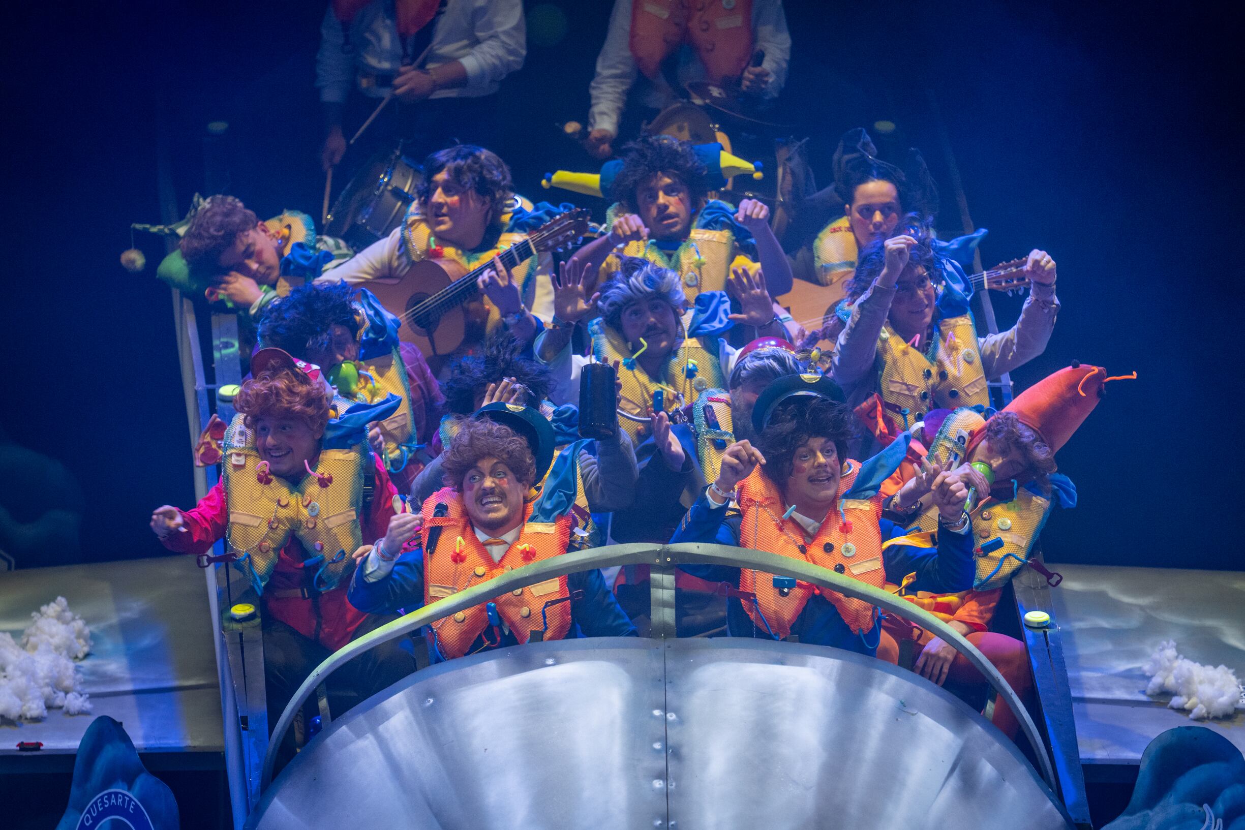 Chirigota: Seguimos cayendo mal.