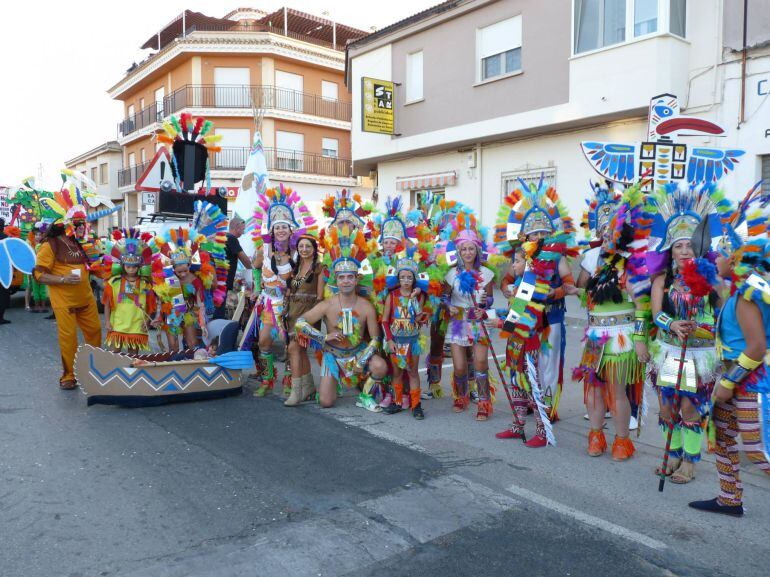 Una de las carrozas premiadas en la cabalgata del año pasado