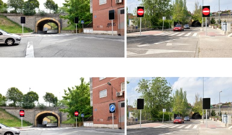 Unas señales advertirán a los conductores del sentido habilitado en cada momento