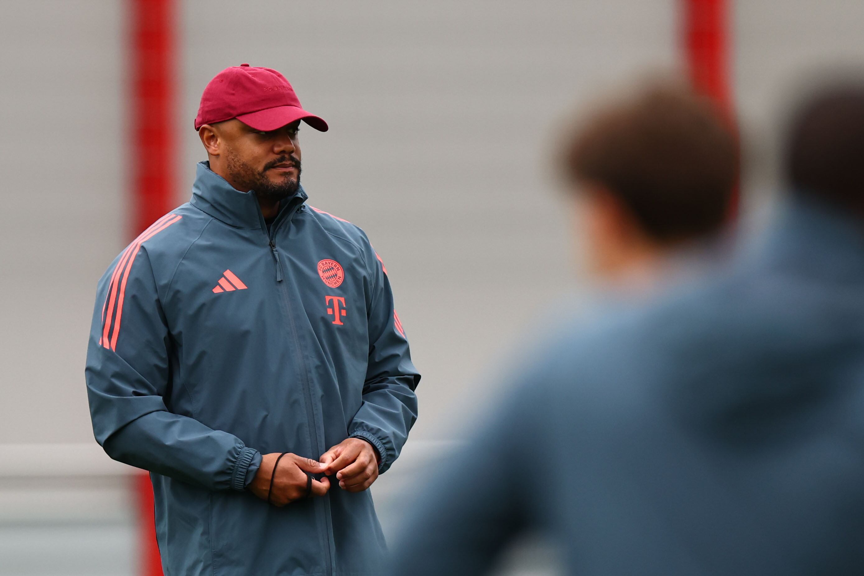 Vincent Kompany, durante un entrenamiento del Bayern. EFE/EPA/ANNA SZILAGYI