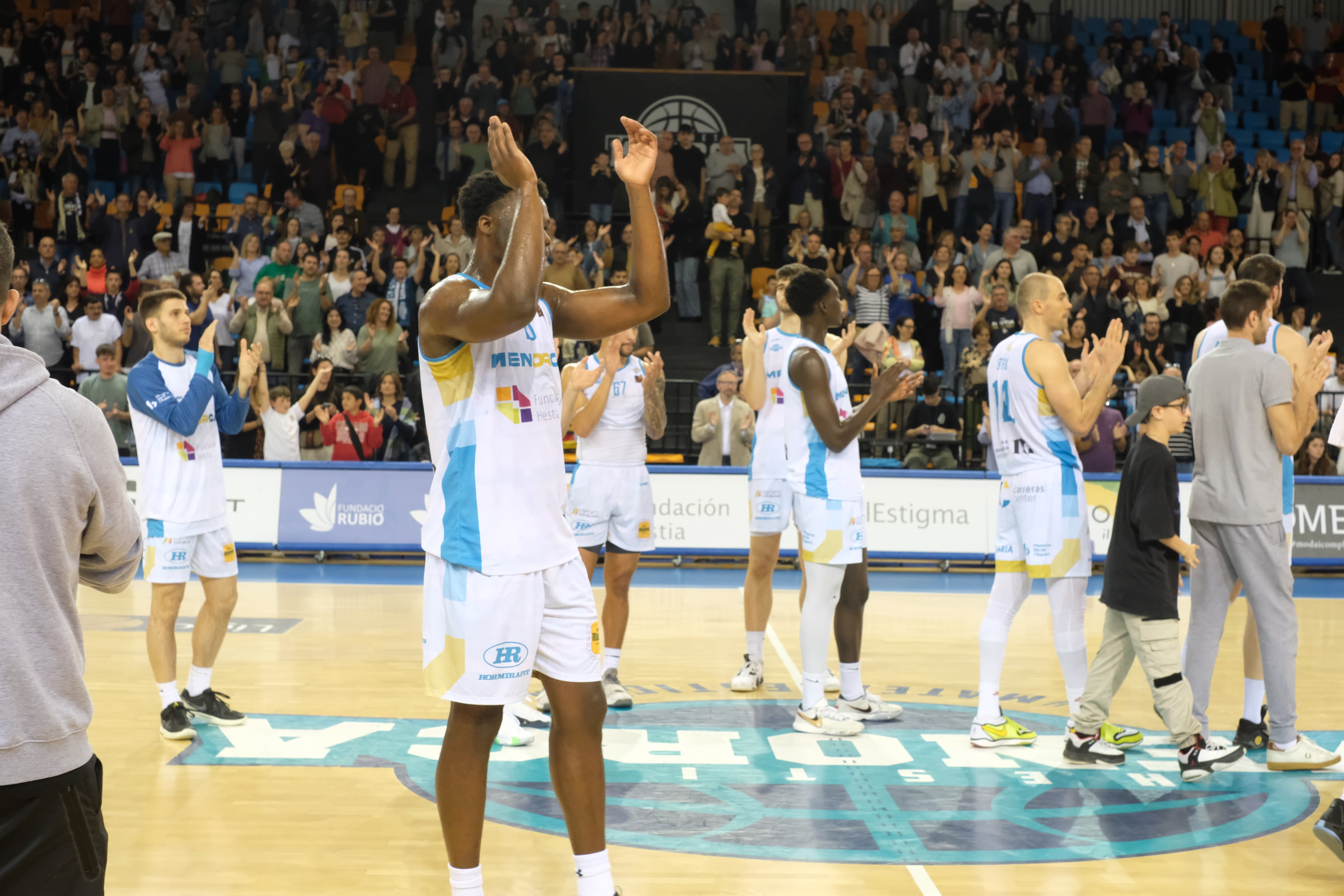 El president de l'Hestia Menorca ha destacat la tasca continuada de tot l'equip que els ha dut a mantenir la categoria.