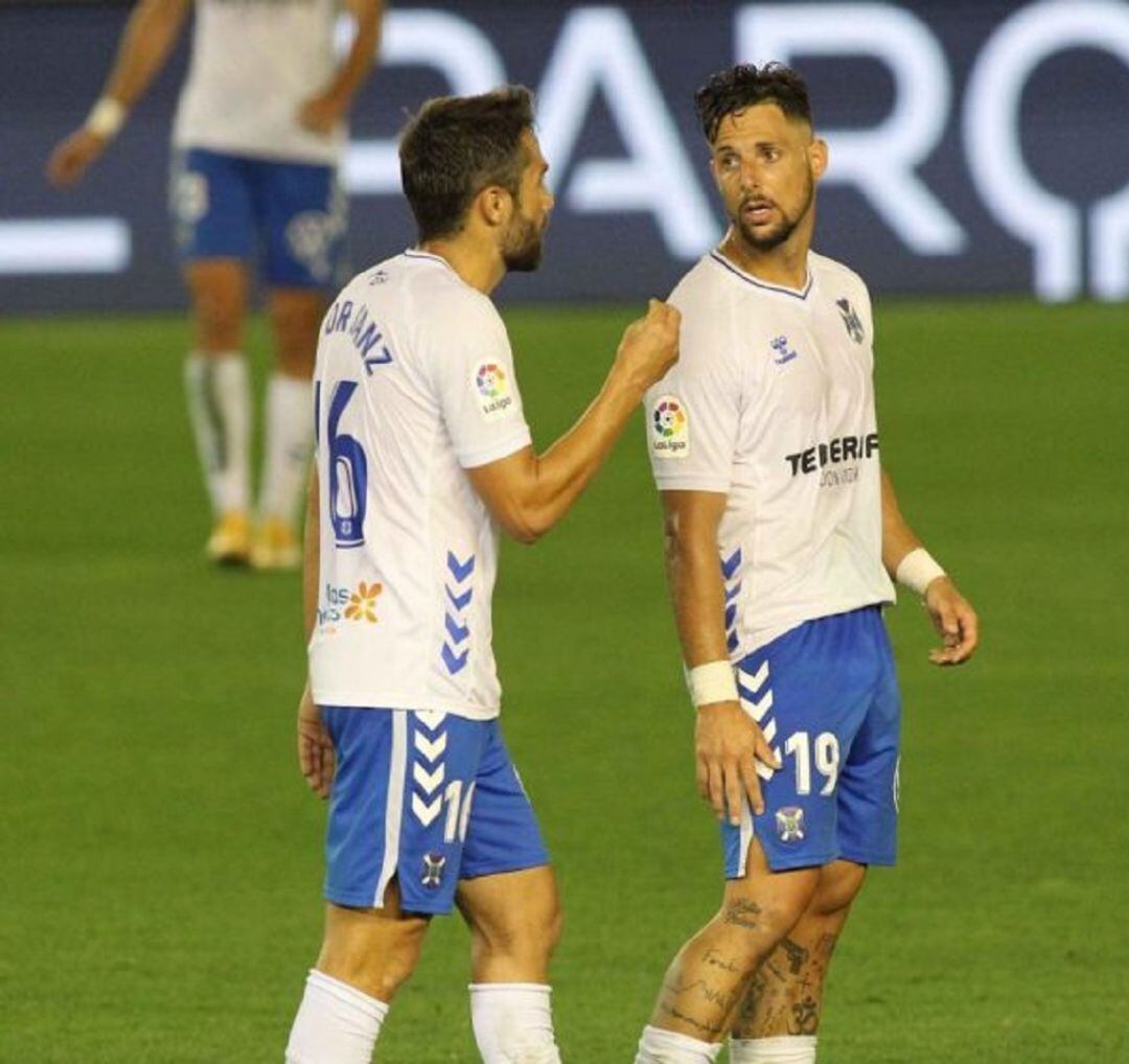 Fran Sol y Aitor Sanz, durante un partido en el Heliodoro.