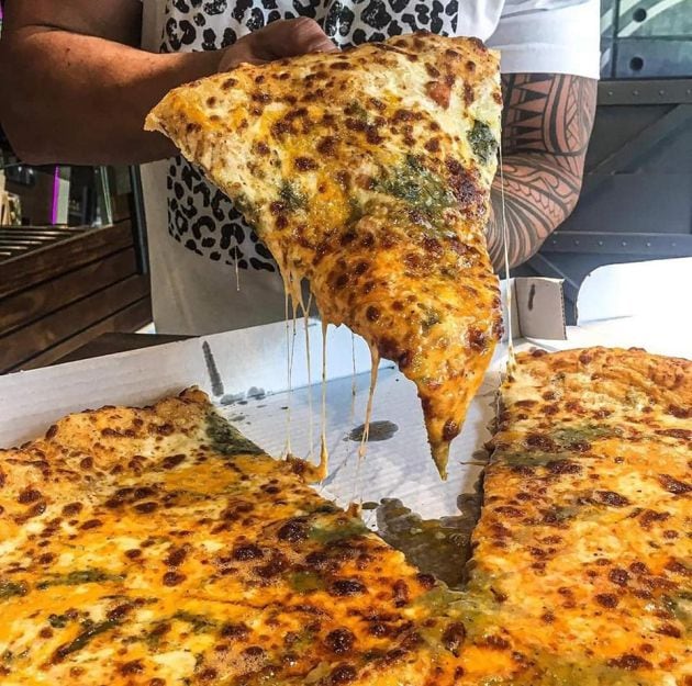 La pizza XXL de Marruzella