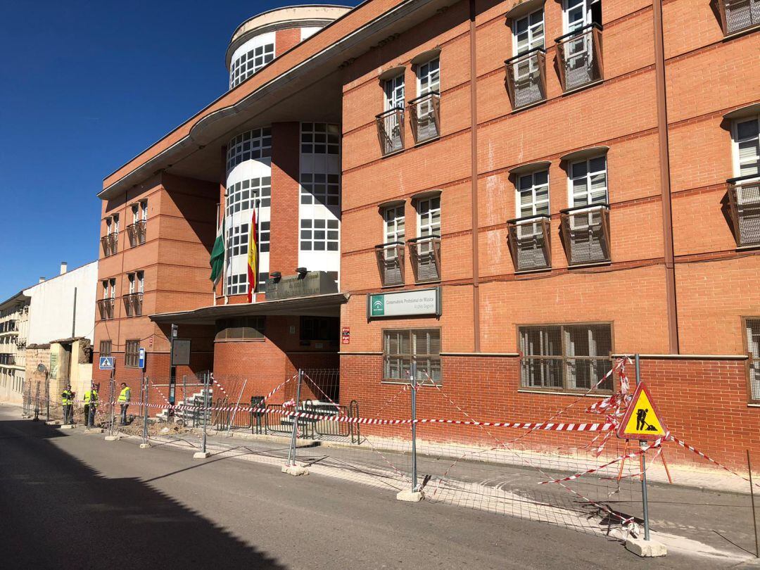 Obras en Huerta de las Eras.