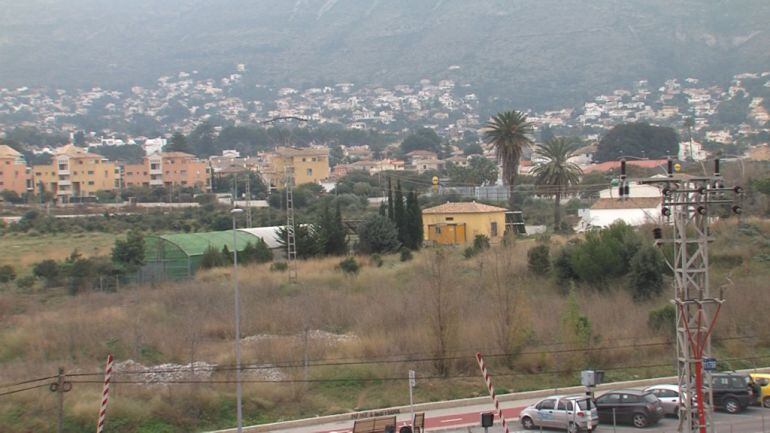 Imagen de parte del Bosc de Diana, uno de los ámbitos donde el Ayuntamiento de Dénia suspenderá, cautelarmente, licencias urbanísticas
