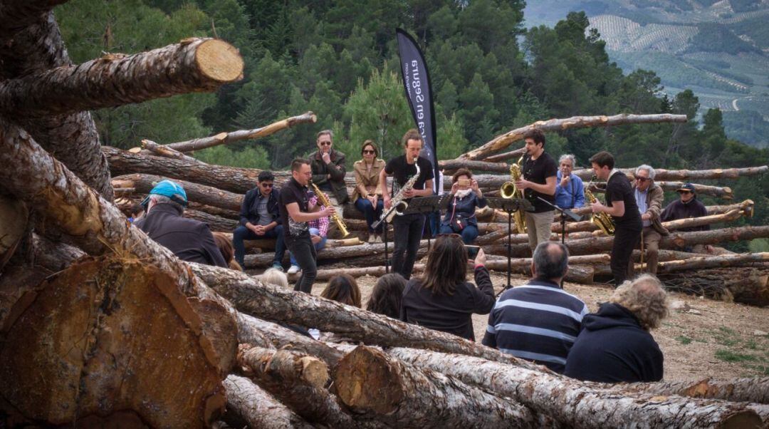 Un concierto de Música en Segura durante su edición de 2019.