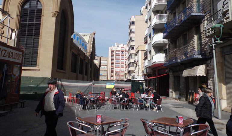 Plaça Corsini de Tarragona.