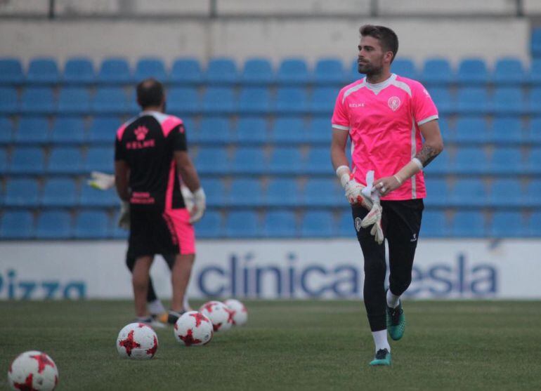 Iván Buigues, entrenandose