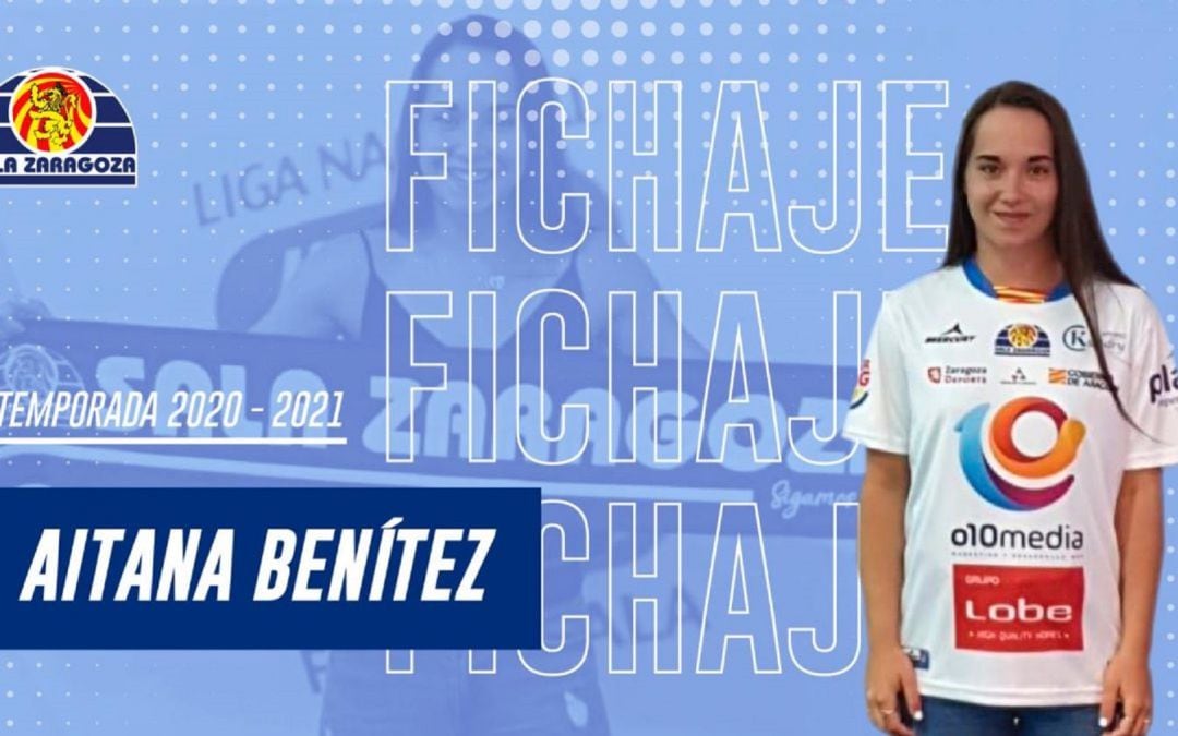 Aitana Benítez ya es jugadora del Sala Zaragoza