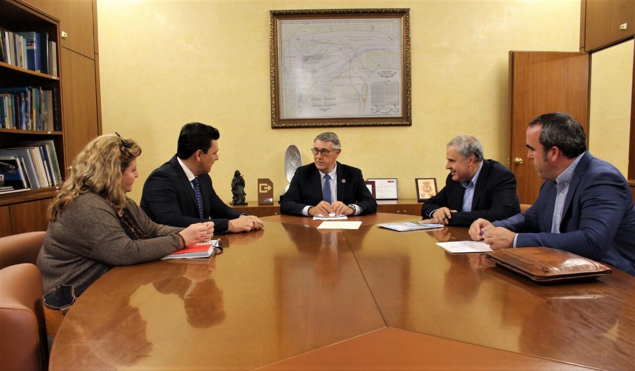 Reunión entre la CHS y el Ayuntamiento de San Javier