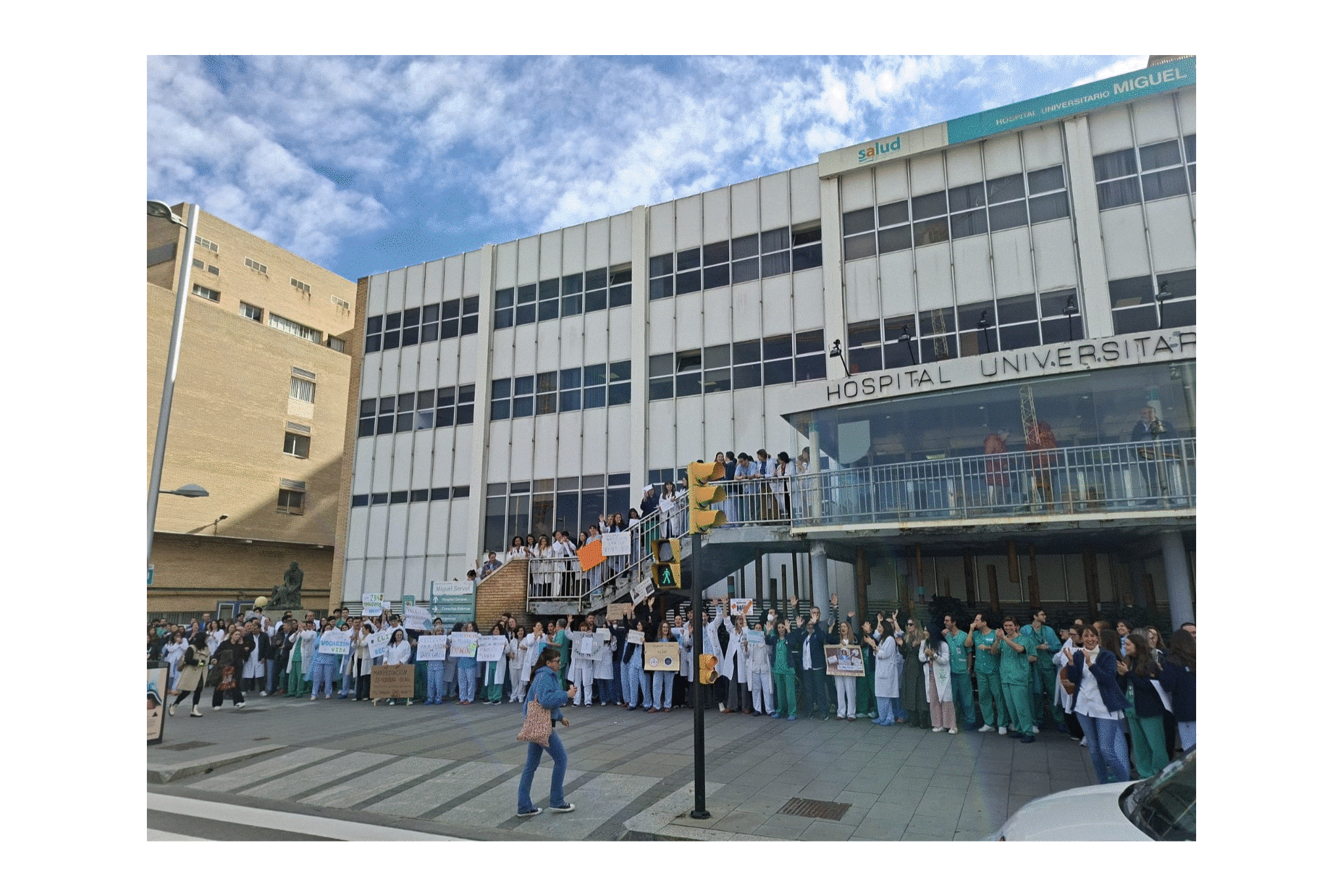 Huelga de médicos en Aragón