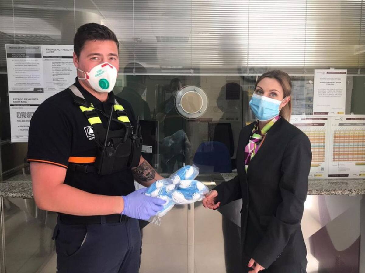 8.500 mascarillas se han repartido para el transporte público del municipio de Cartagena