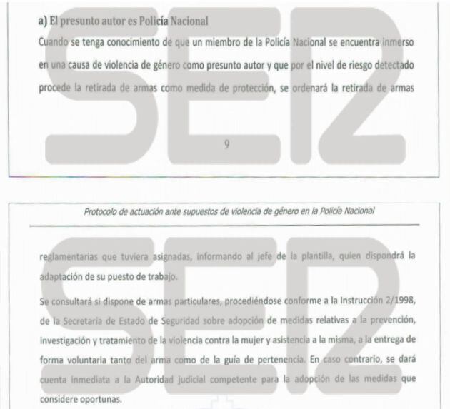 Protocolo de la Policía Nacional