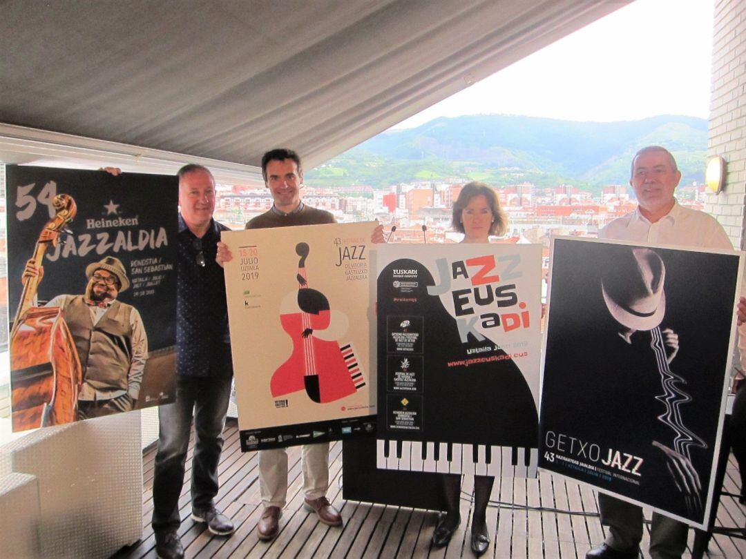 Presentación de la marca turística Jazz Euskadi 2019 