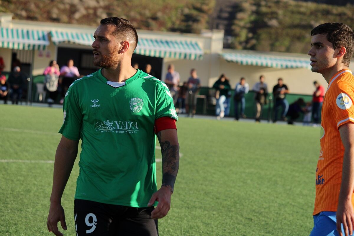 Alex Yunes en el Municipal Las Cintas de Yaiza.