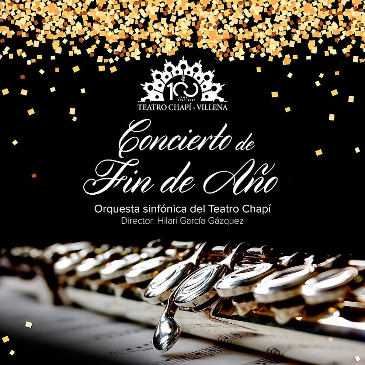 Concierto fin de año en el teatro Chapí