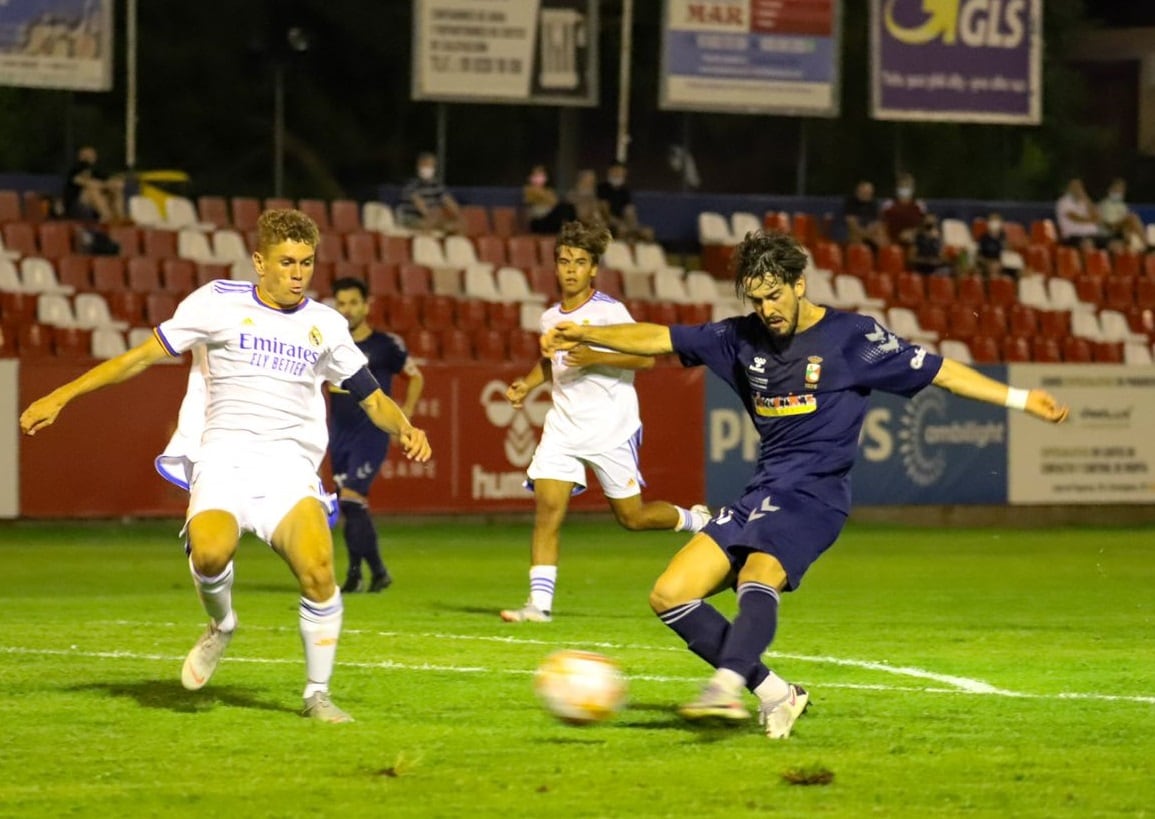 Pablillo Rivero en un partido con uno de sus anteriores equipos.