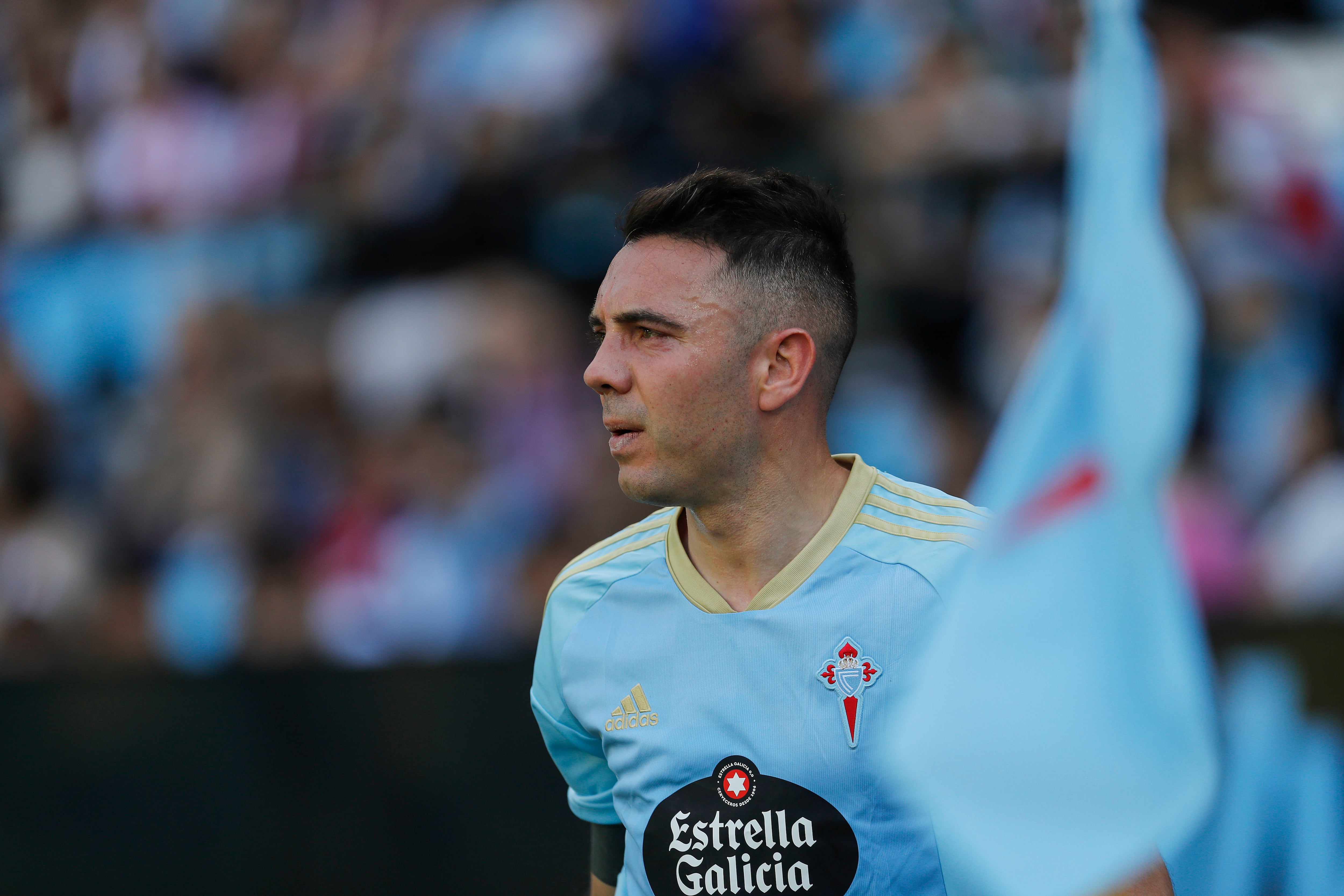 Iago Aspas no estará con el Celta en La Albuera EFE / Salvador Sas