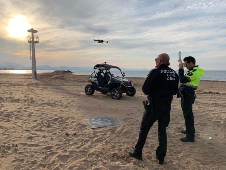 Unidad de Drones de la Policía Local de Dénia.