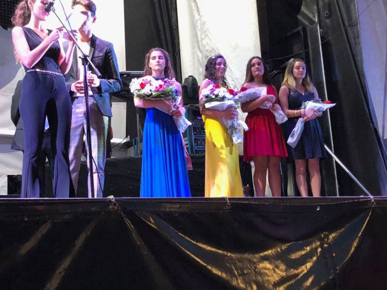 Momento del pregón celebrado ayer en Santibáñez de Valcorba