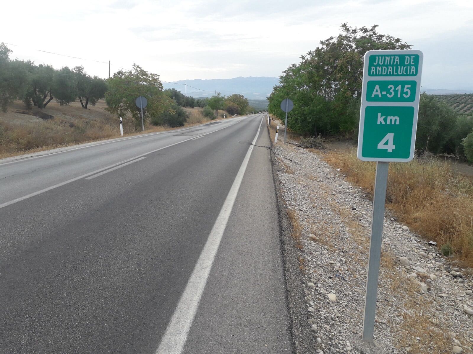 La Junta adjudica por 7,8 millones la ampliación y mejora de la carretera A-315 en la Sierra de Cazorla
