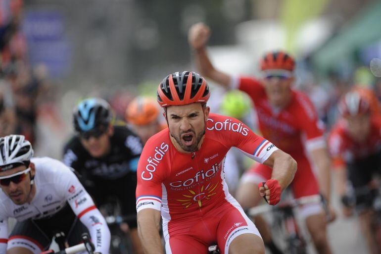 El ciclista francés Nacer Bouhanni, del equipo Cofidis