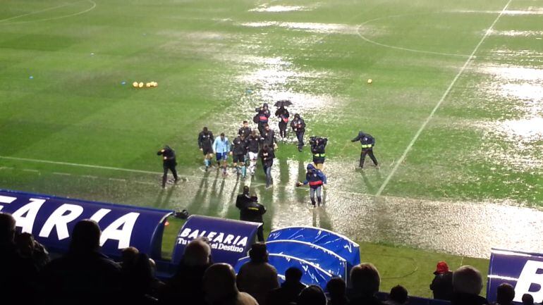 Suspendido el partido Levante-Rayo