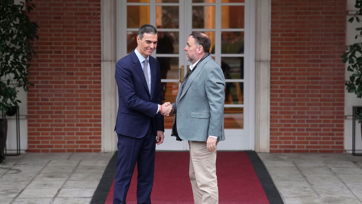 Junqueras anuncia l'acord de finançament entre ERC i el govern de Sánchez: "És un bon model en què ningú hi perd"