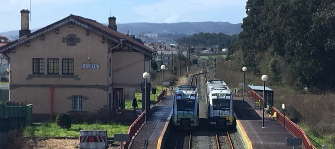 Estación de tren de Xubía