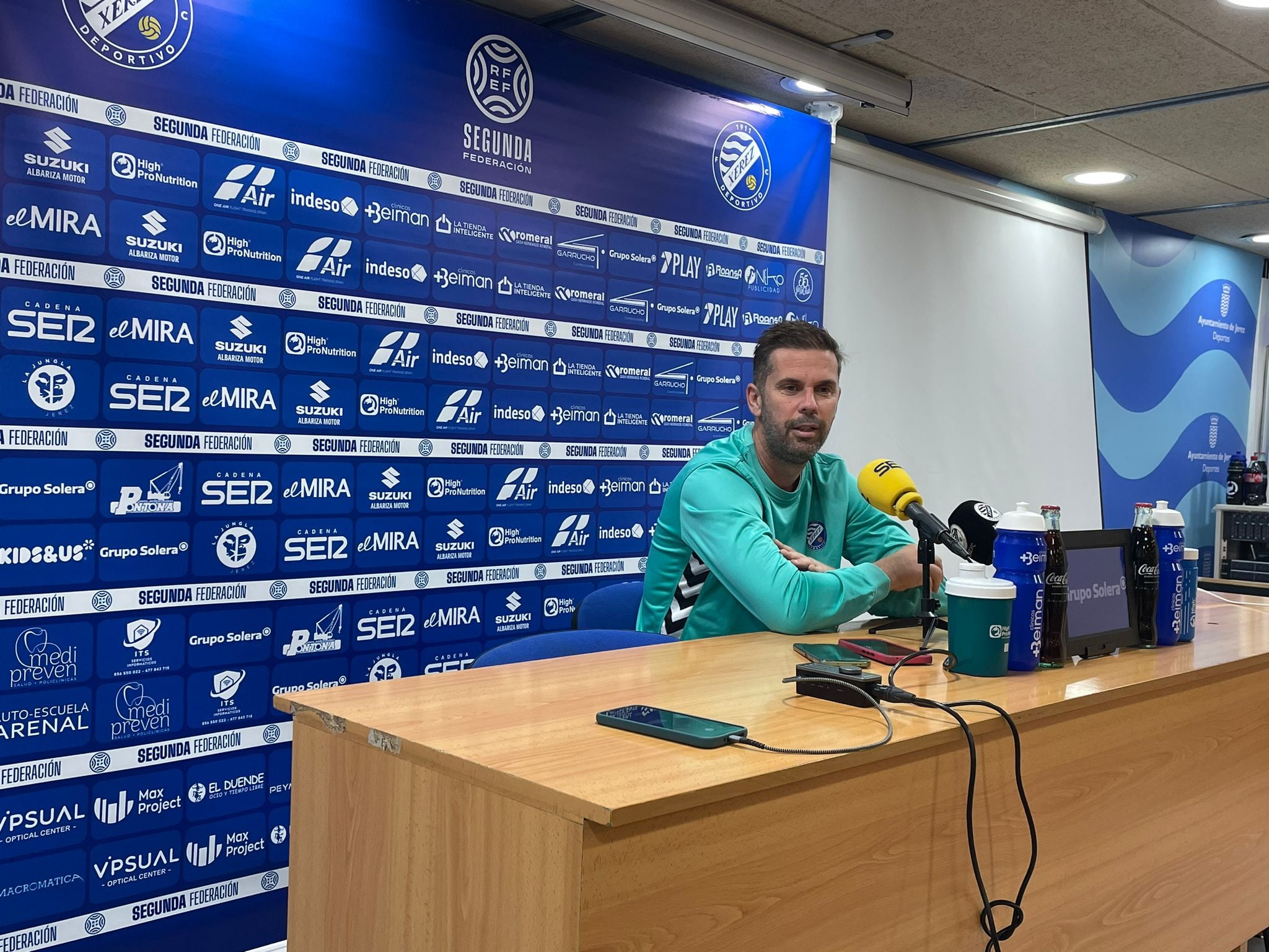 David Sánchez, entrenador del Xerez DFC