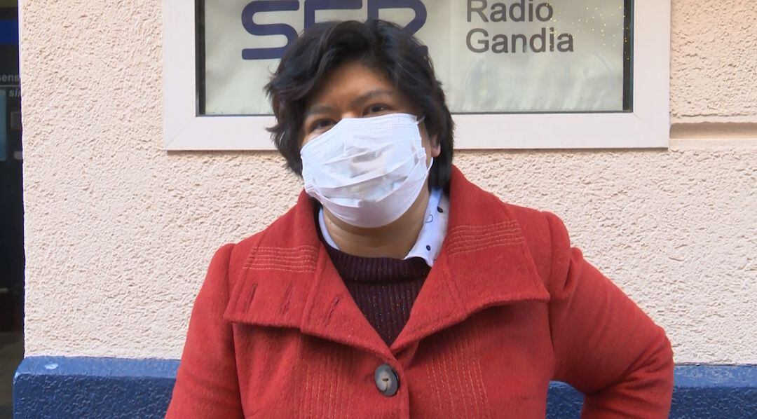 Nely Mamani, responsable del Consulado de Bolivia en la Comunitat Valenciana