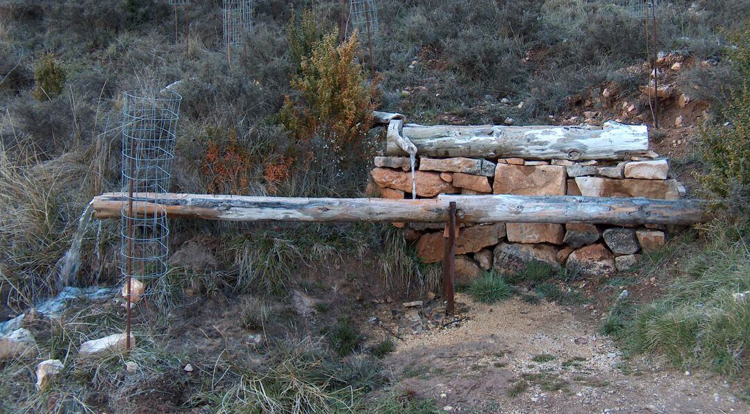 Fuente Sacea en Valdemeca (Cuenca).