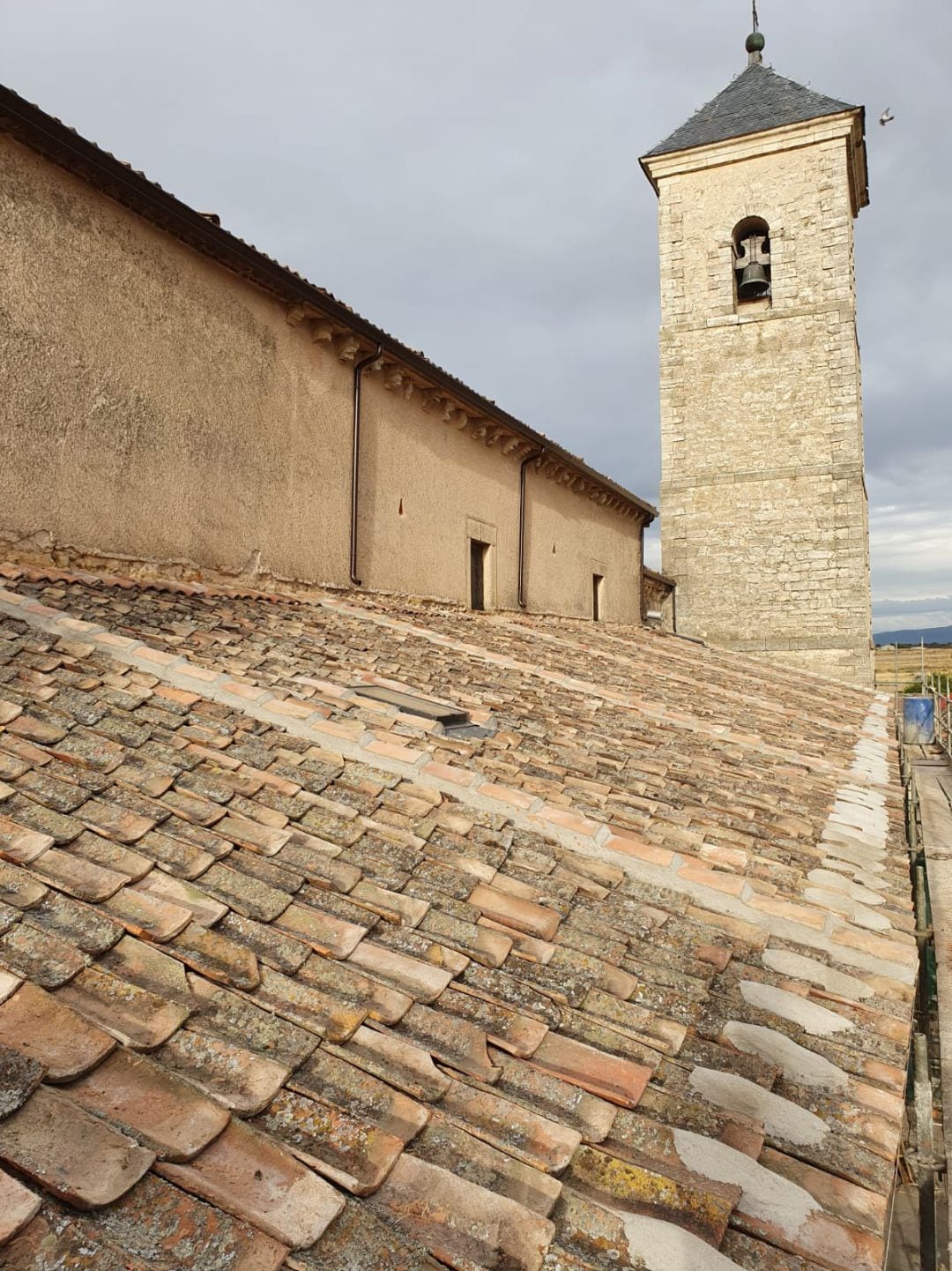 Iglesia de Torreiglesias después de la rehabilitación