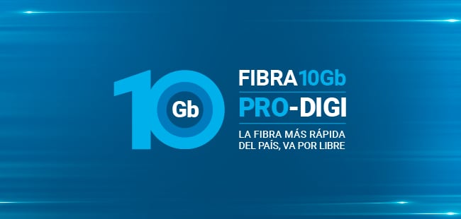 El servicio de fibra más rápido del país a nivel residencial, con hasta 10 Gbps de velocidad, ha llegado a Zaragoza. Llega de la mano del operador de telecomunicaciones, DIGI, de la multinacional DIGI Communications.