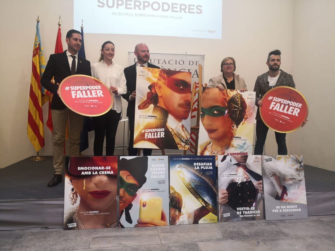 Presentación de la campaña de Fallas 2020 de la Diputación de Valencia