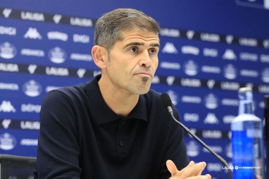 Antonio Hidalgo en rueda de prensa | Foto: LaLiga