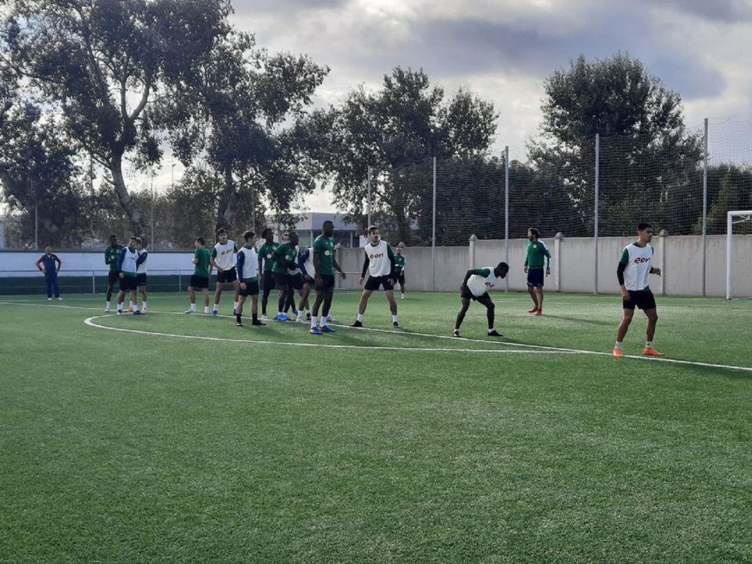 Un entreno de la Unión.