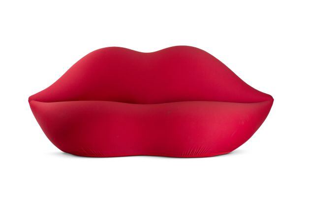 El sofà-boca dels italians Studio 65