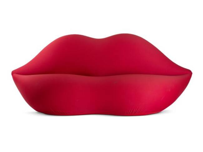 El sofà-boca dels italians Studio 65