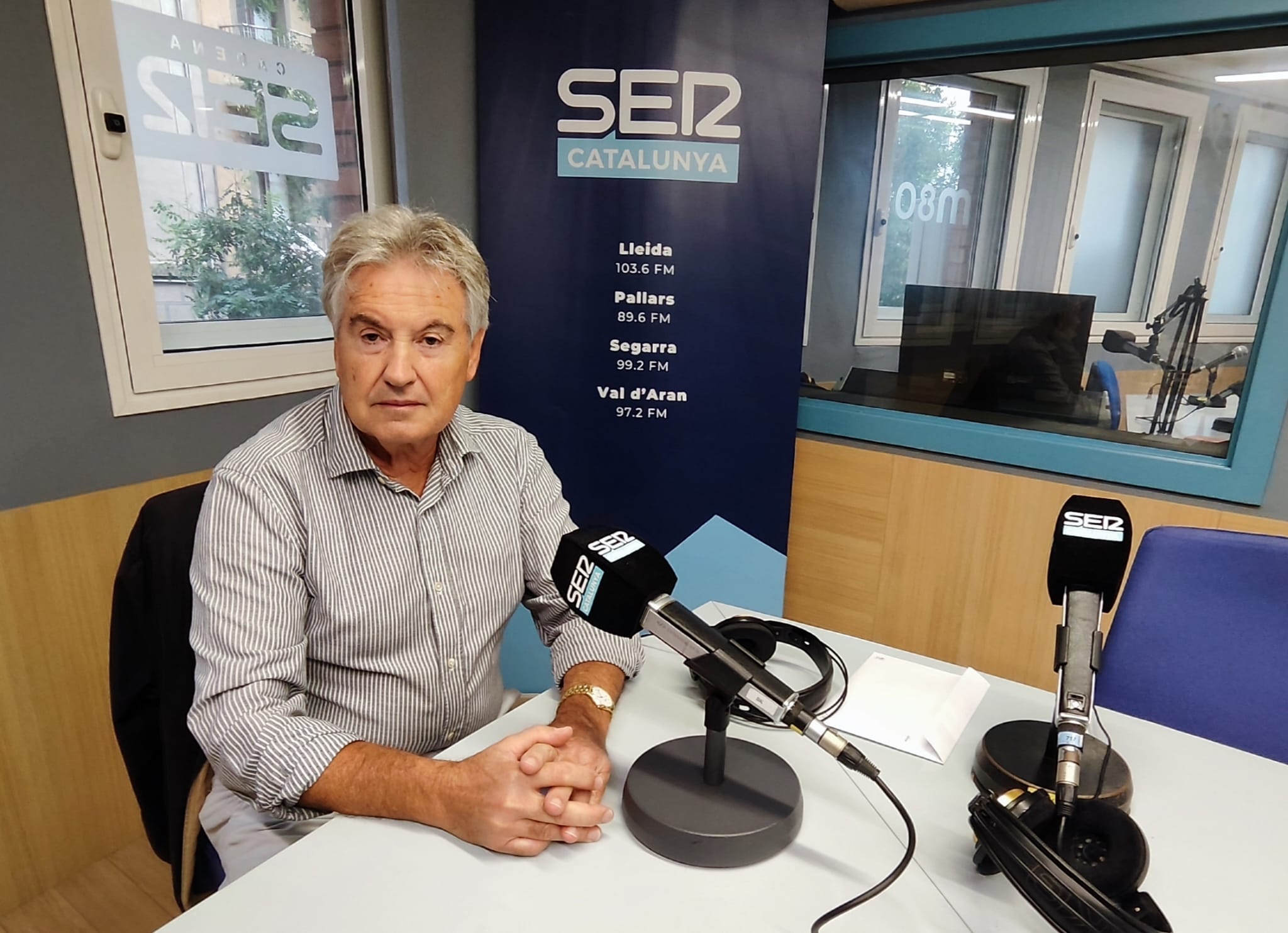 Ramir Bonet és el president de l&#039;Associació Veïnal de Ciutat Jardí de Lleida.