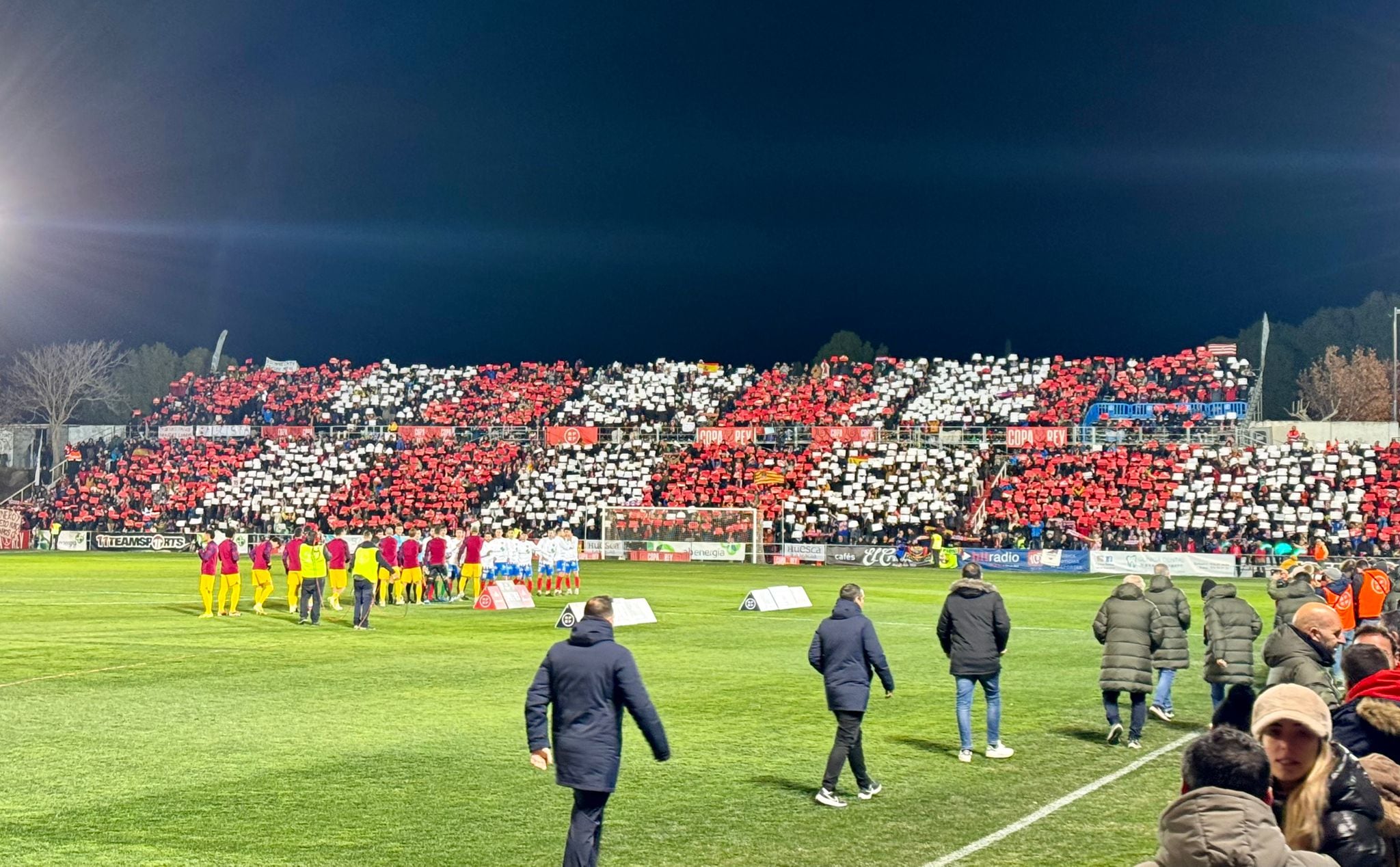 Barbastro vivió un día que no olvidará nunca en su enfrentamiento ante el FC Barcelona y espera poder hacer historia este año también en la Copa del Rey