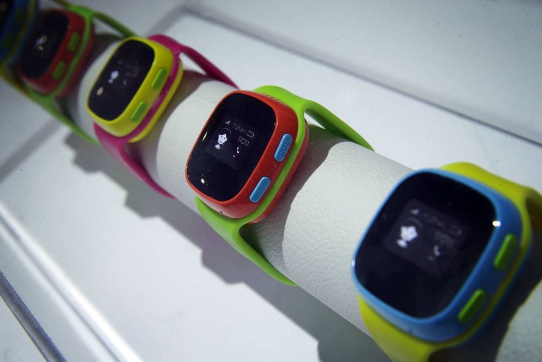 Imagen de un smartwatch inteligente para niños