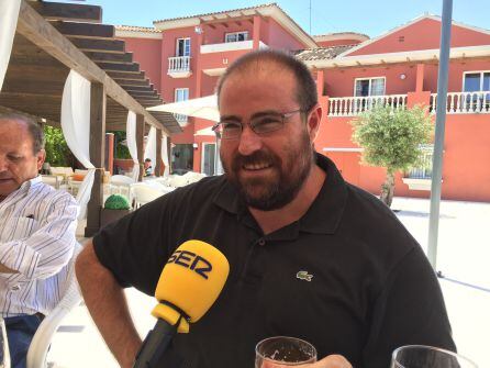 Asier Unciti durante su intervención en nuestro programa.