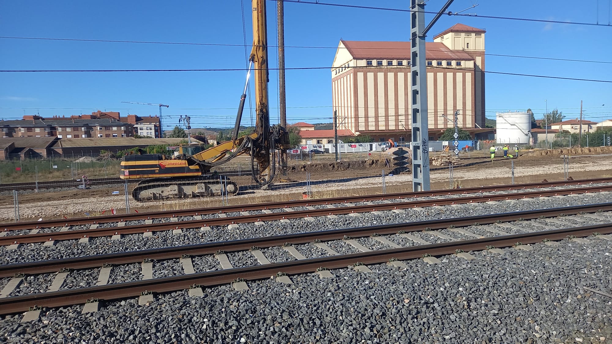 Obras de Adif en Palencia