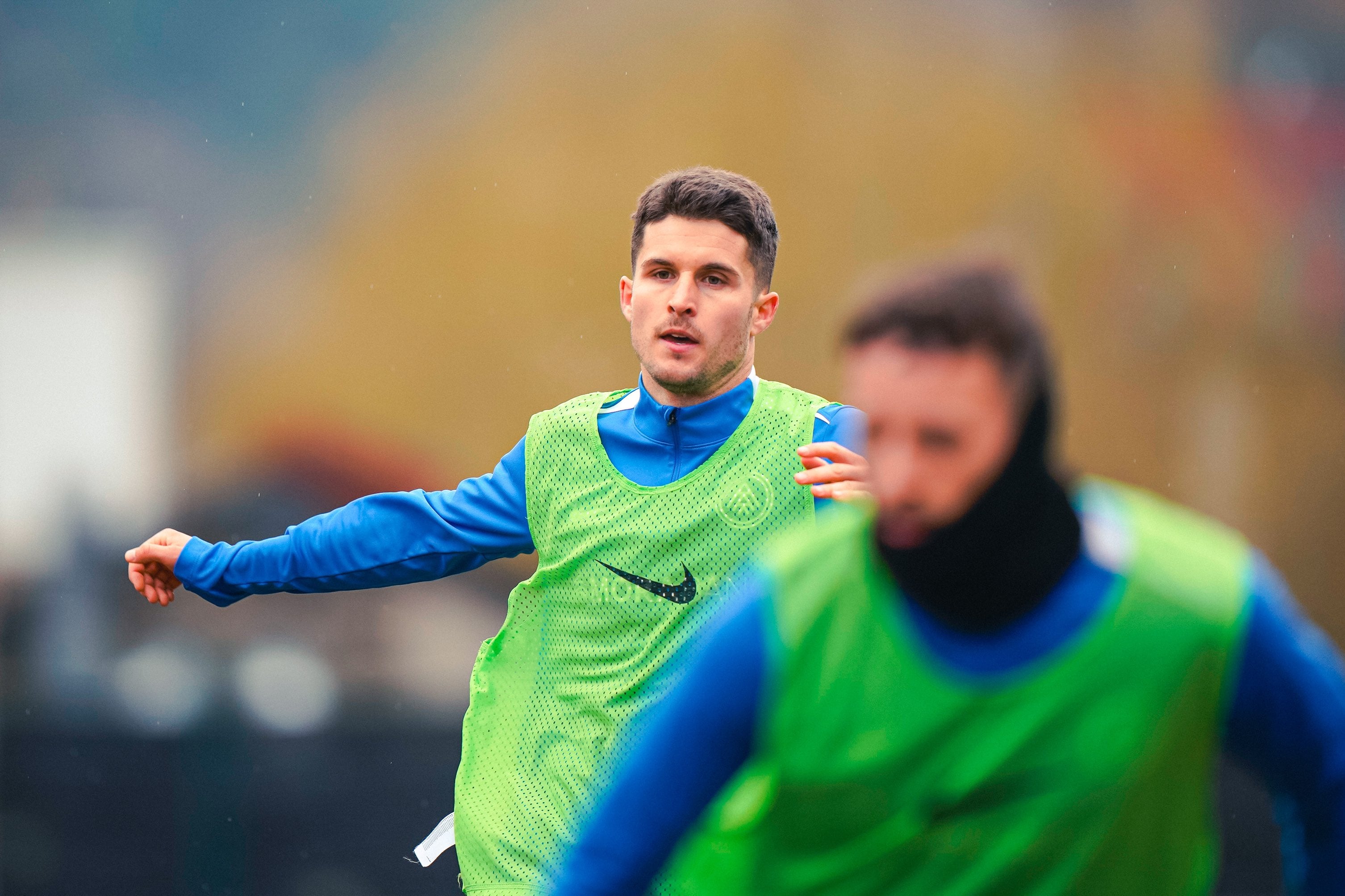 Entrenament de l&#039;FC Andorra previ al compromís davant el Barakaldo