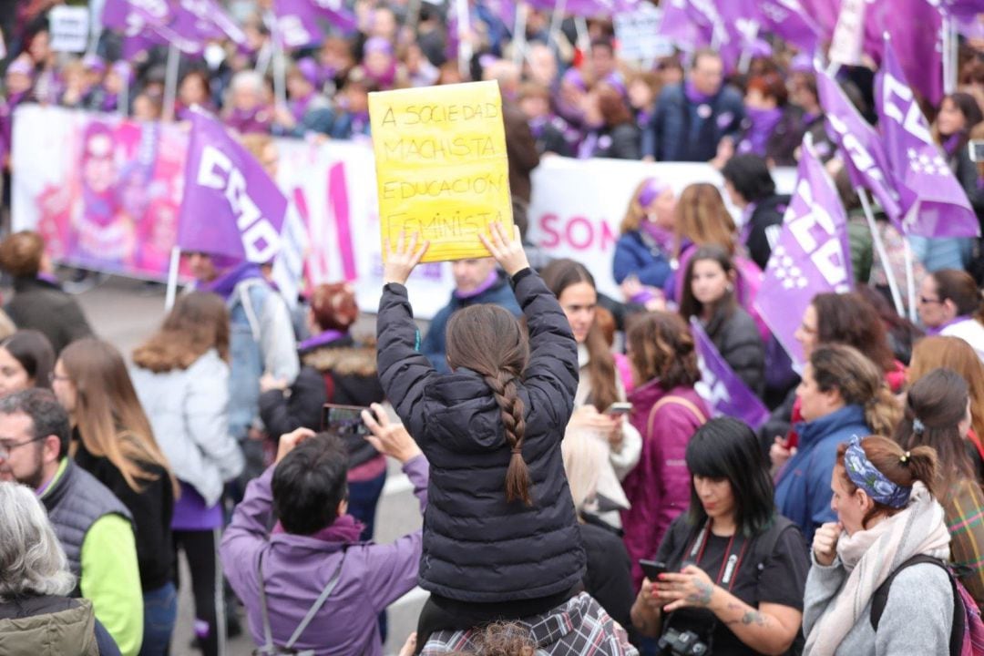 El delegado de Gobierno en Madrid, José Manuel Franco, se ha reunido este miércoles con la Comisión 8M, organizadoras de las marchas del Día Internacional de la Mujer.