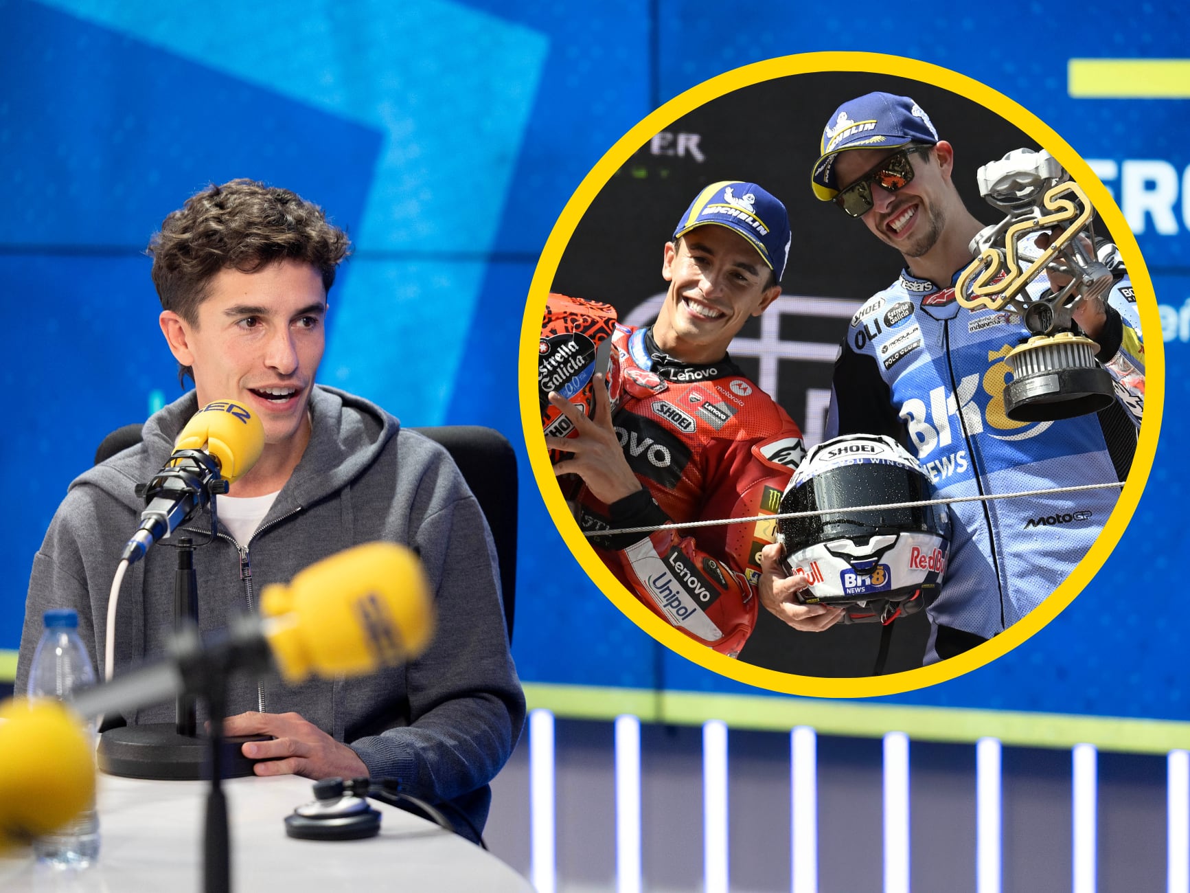 Marc Márquez en &#039;El Larguero&#039;