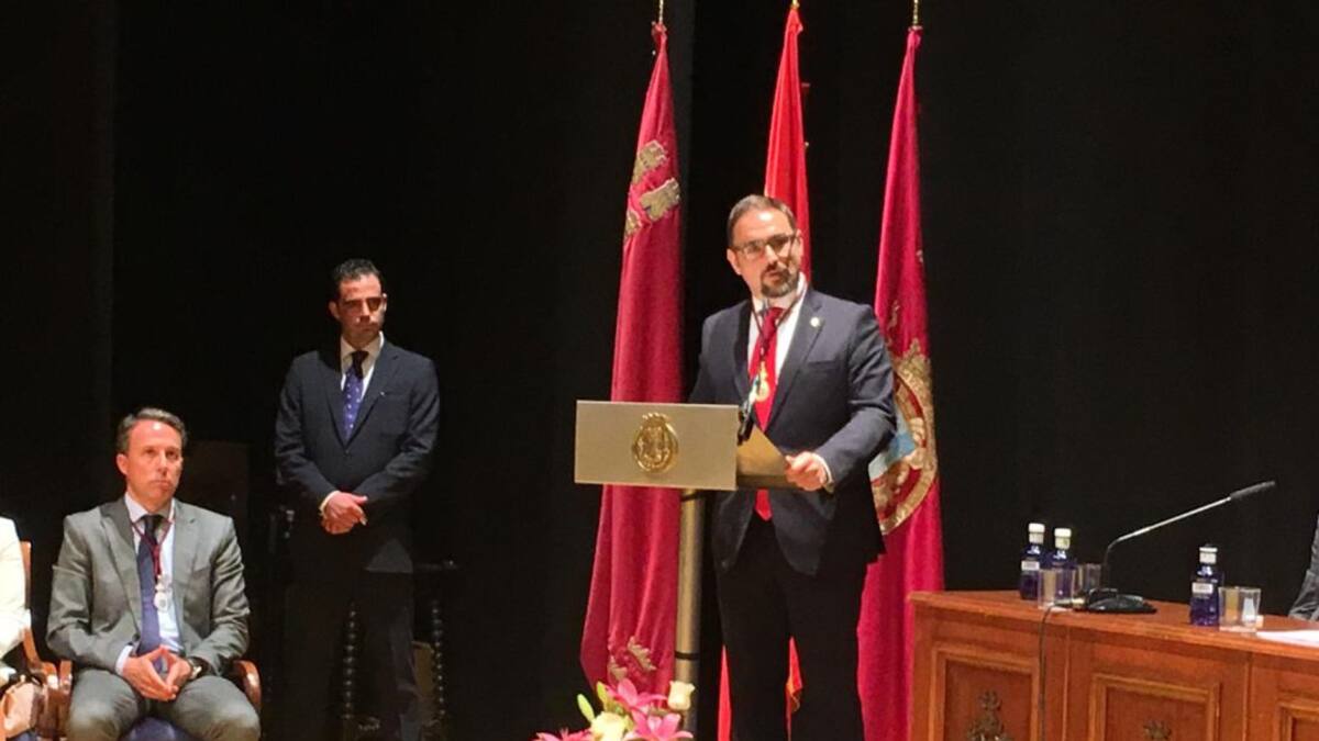 Diego José Mateos, nuevo alcalde de Lorca